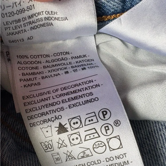 Classic Blue Denim Jeans - Picture 7 of 8